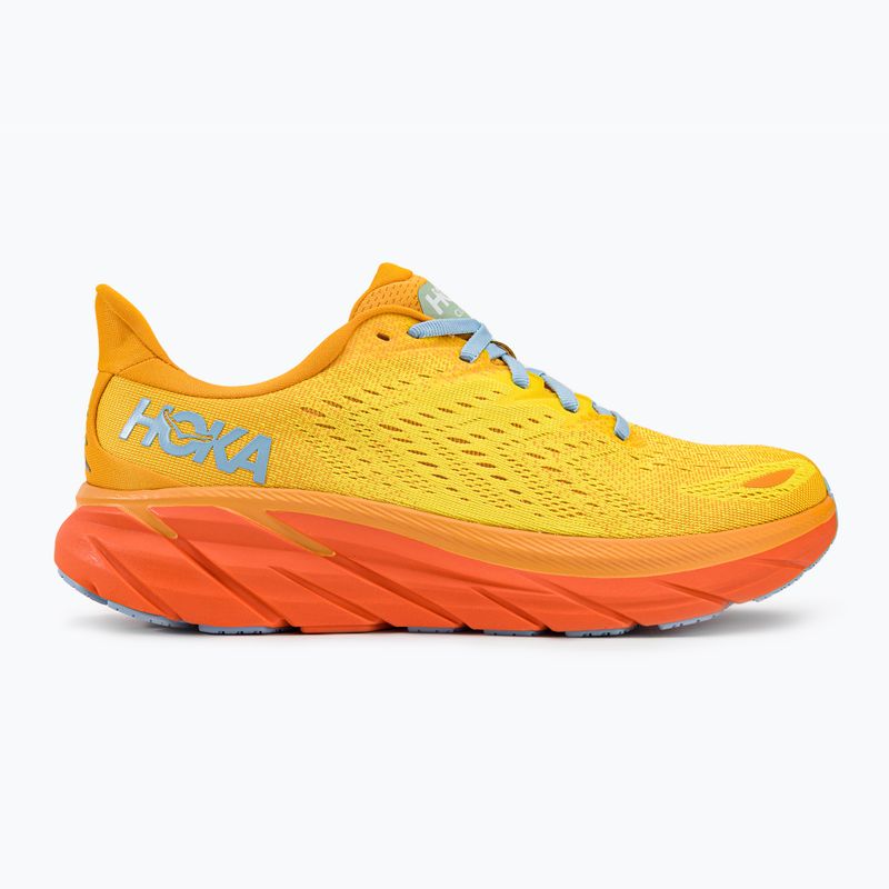 Pantofi de alergare pentru bărbați HOKA Clifton 8 galben 1119393-RYMZ 2