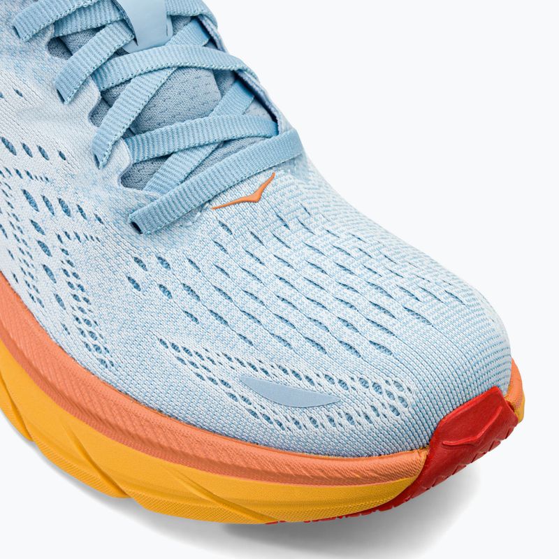 Pantofi de alergare pentru femei HOKA Clifton 8 albastru deschis 1119394-SSIF 7