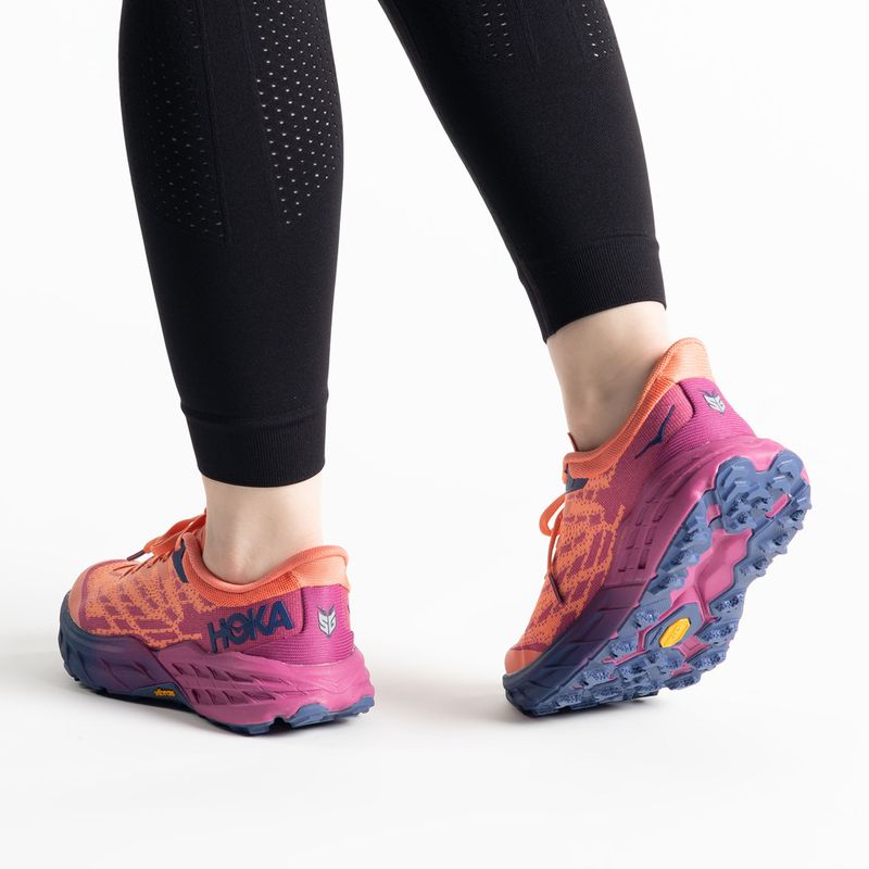 Pantofi de alergare pentru femei HOKA Speedgoat 5 portocaliu 1123158-FFCM 4