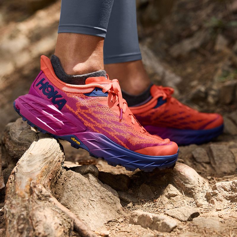 Pantofi de alergare pentru femei HOKA Speedgoat 5 portocaliu 1123158-FFCM 11