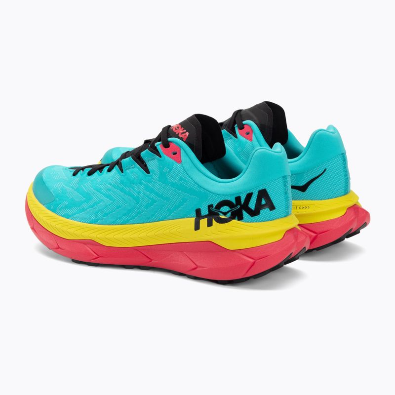 HOKA Tecton X, pantofi de alergare pentru bărbați, albastru scufundat/roz violet 3