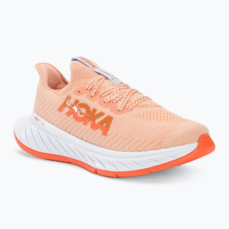 Încălțăminte de alergare pentru femei HOKA Carbon X 3 peach parfait/summer song