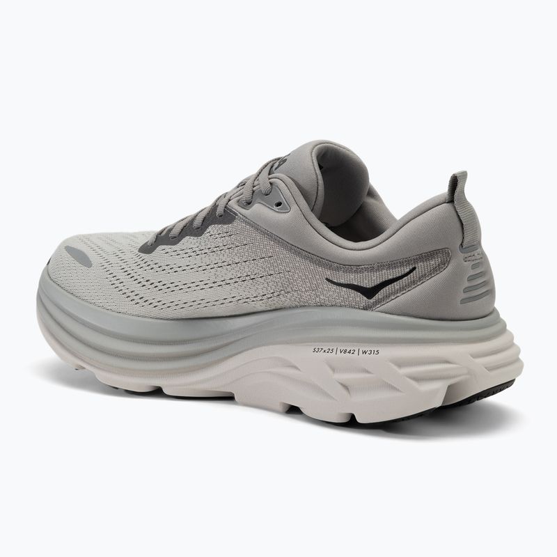 Încălțăminte de alergare pentru bărbați HOKA Bondi 8 sharkskin/harbor mist 3