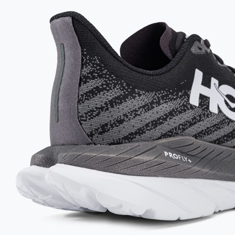 HOKA Mach 5 pantofi de alergare pentru bărbați negru 1127893-BCSTL 8