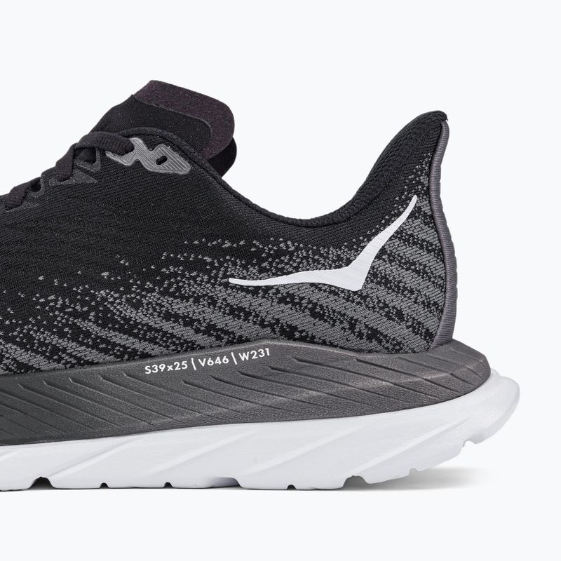 HOKA Mach 5 pantofi de alergare pentru bărbați negru 1127893-BCSTL 9