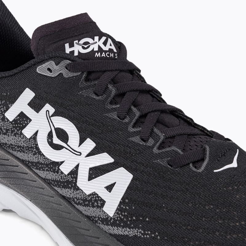 HOKA Mach 5 pantofi de alergare pentru bărbați negru 1127893-BCSTL 10