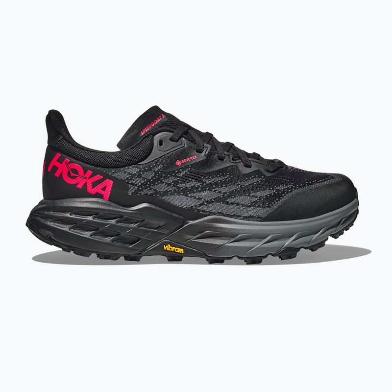 Încălțăminte de alergat pentru femeiHOKA Speedgoat 5 GTX black/black 8