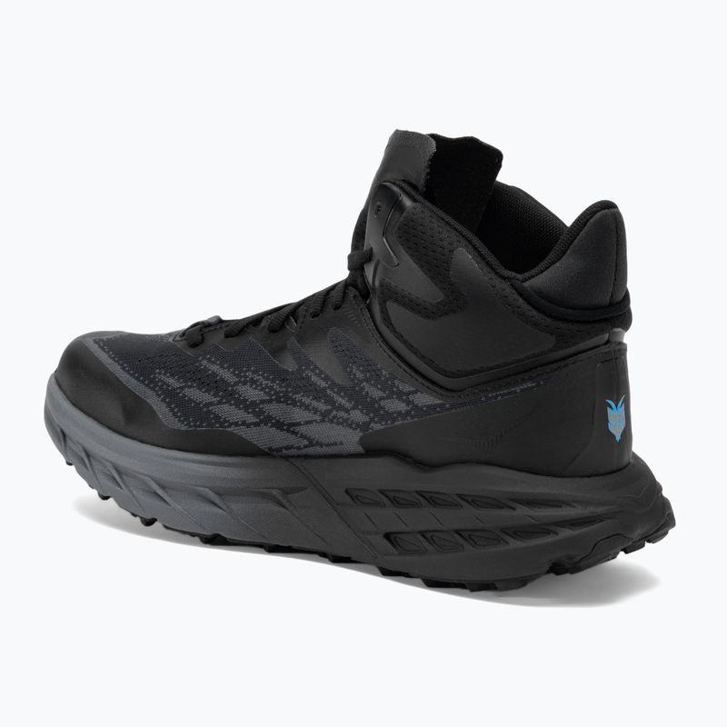 Încălțăminte de alergat pentru bărbați HOKA Speedgoat 5 Mid GTX black/black 3