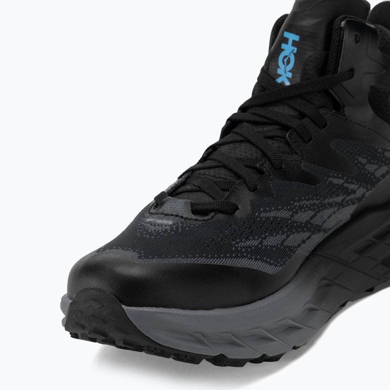 Încălțăminte de alergat pentru bărbați HOKA Speedgoat 5 Mid GTX black/black 7