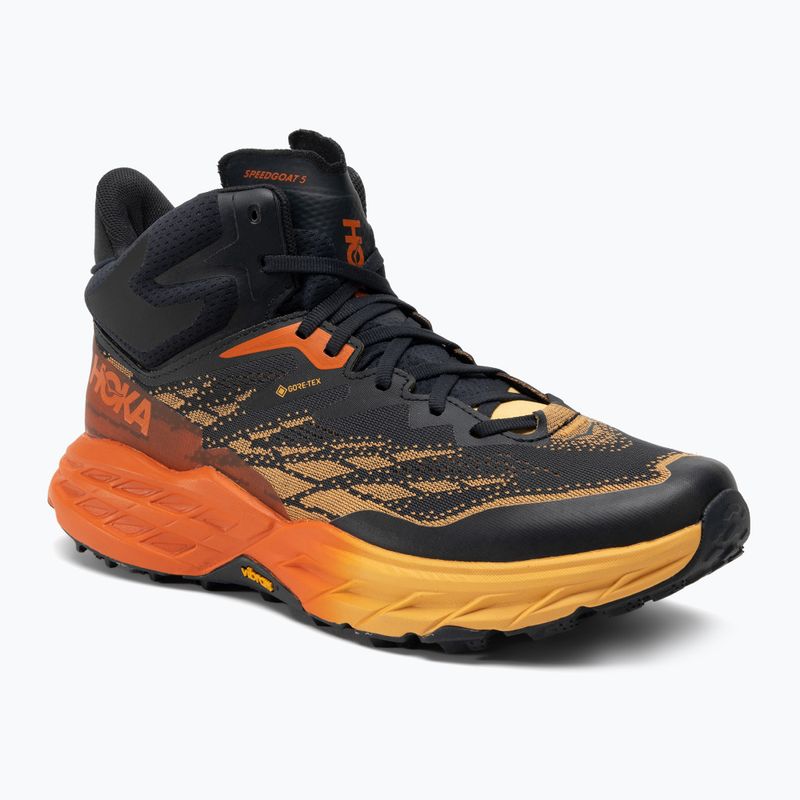 Încălțăminte de alergat pentru bărbați HOKA Speedgoat 5 Mid GTX blue graphite/amber yellow