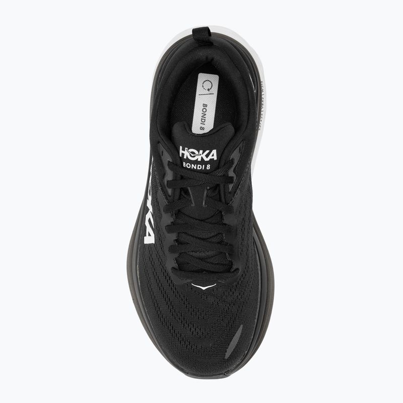 Încălțăminte de alergat pentru bărbați HOKA Bondi 8 Wide black/white 5