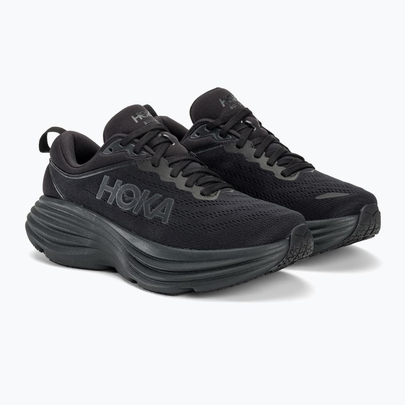 Încălăminte de alergat pentru femei HOKA Bondi 8 Wide black/black 4