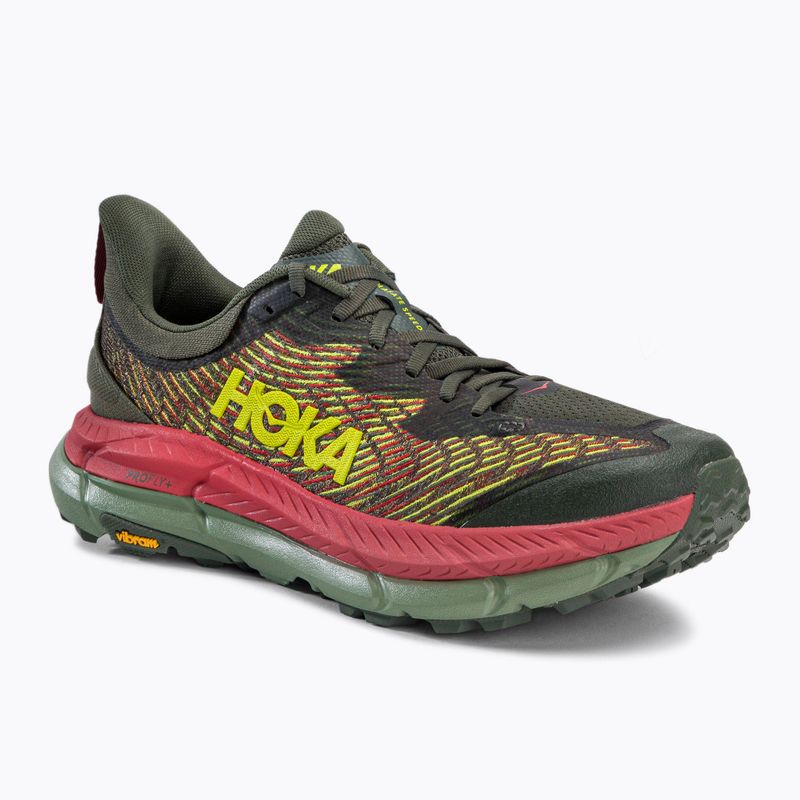 HOKA bărbați HOKA pantofi de alergare Mafate Speed 4 verde 1129930-TFST