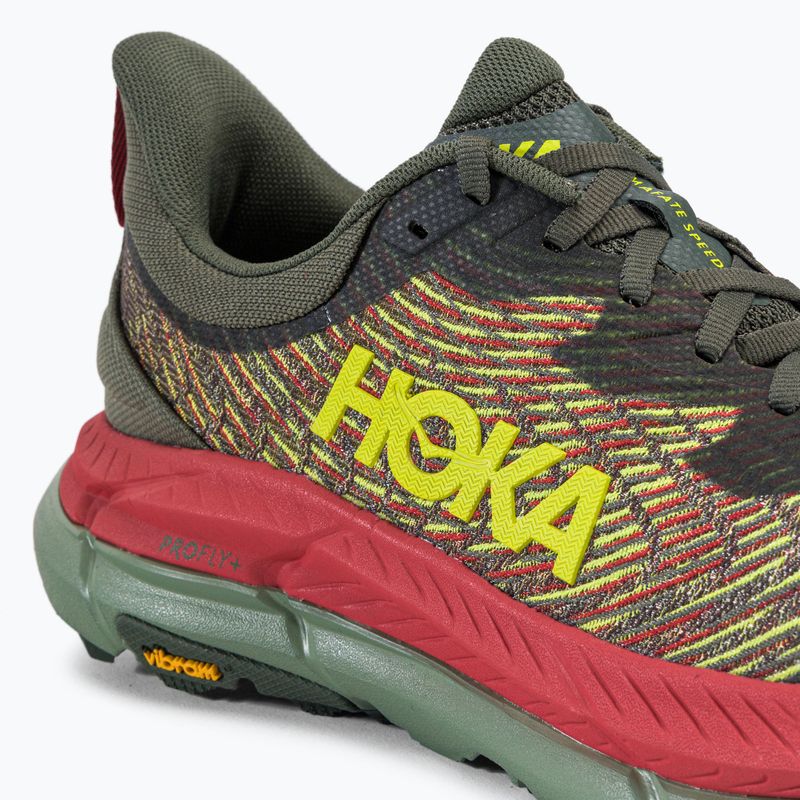 HOKA bărbați HOKA pantofi de alergare Mafate Speed 4 verde 1129930-TFST 9