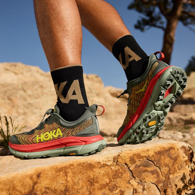 HOKA bărbați HOKA pantofi de alergare Mafate Speed 4 verde 1129930-TFST 12
