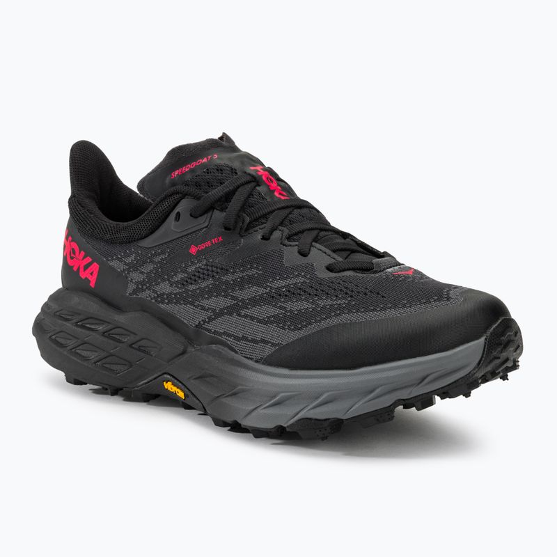 Încălțăminte de alergat pentru femei HOKA Speedgoat 5 GTX Spike black/black