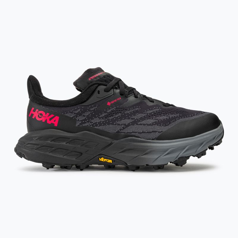 Încălțăminte de alergat pentru femei HOKA Speedgoat 5 GTX Spike black/black 2