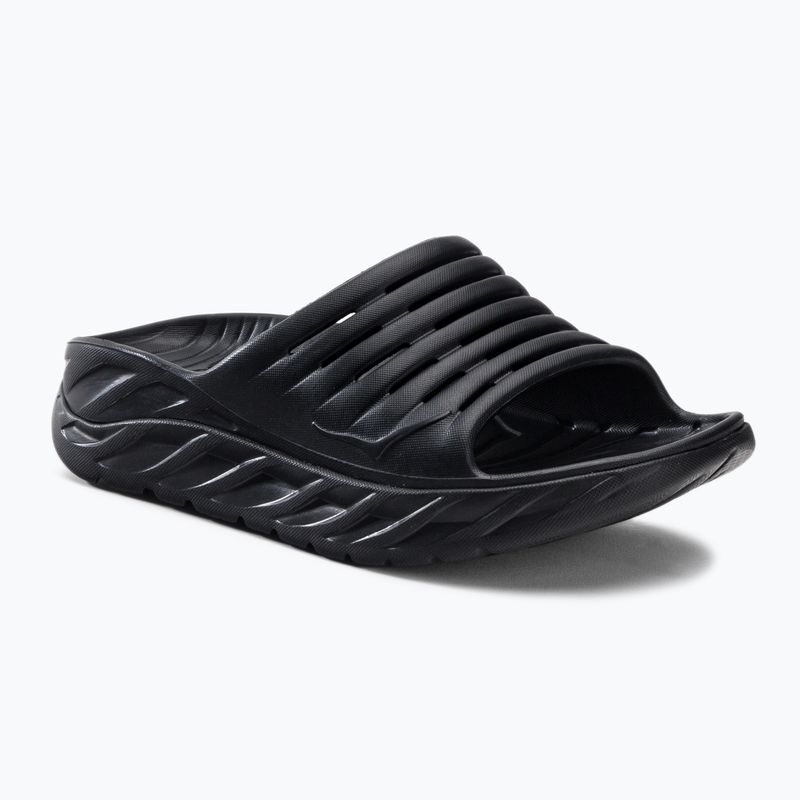 HOKA Ora Recovery flip-flops de drumeție negru 1134527-BLK