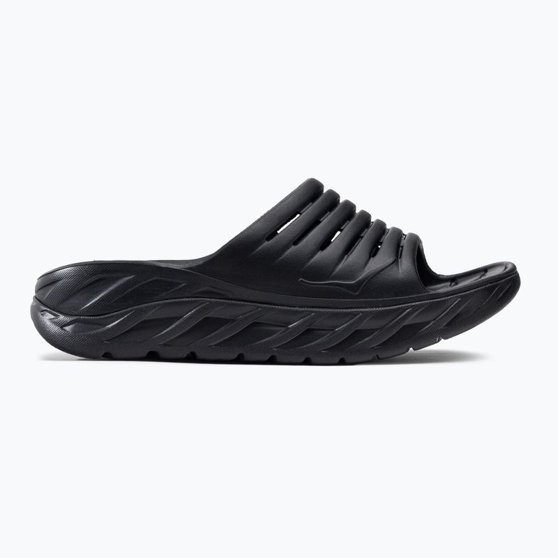 HOKA Ora Recovery flip-flops de drumeție negru 1134527-BLK 2