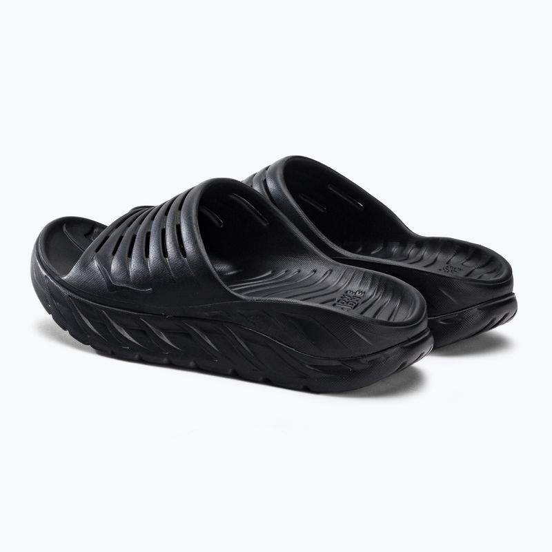 HOKA Ora Recovery flip-flops de drumeție negru 1134527-BLK 3