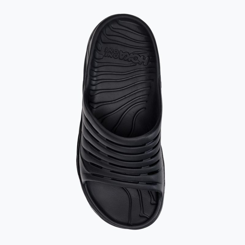 HOKA Ora Recovery flip-flops de drumeție negru 1134527-BLK 6