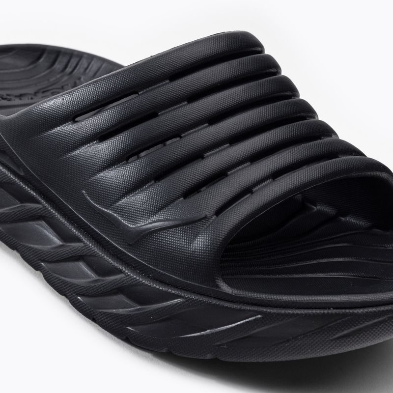 HOKA Ora Recovery flip-flops de drumeție negru 1134527-BLK 7