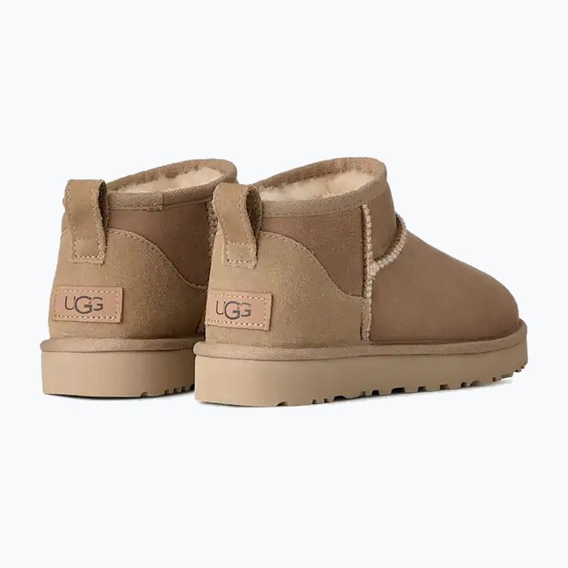 Ghete pentru femei UGG Classic Ultra Mini sand 4