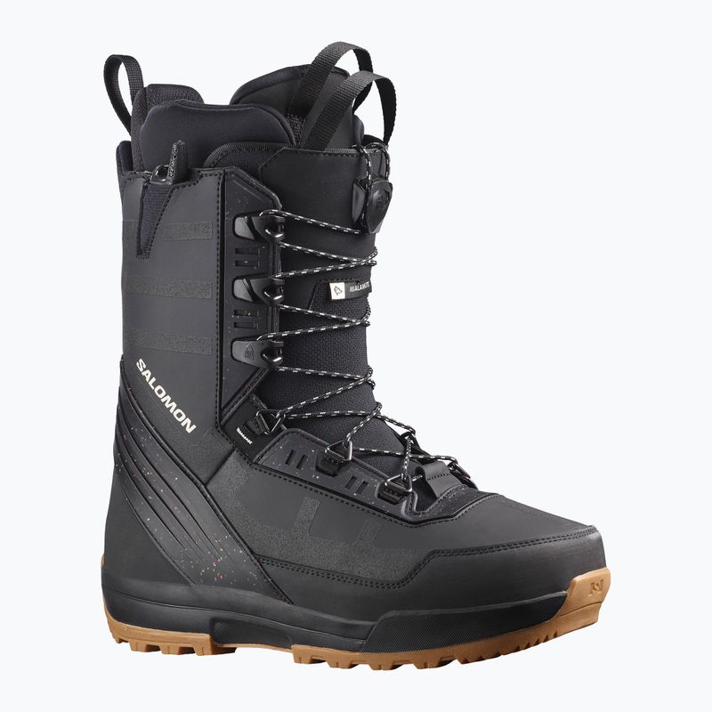 Cizme de snowboard pentru bărbați Salomon Malamute negru L41672300 11