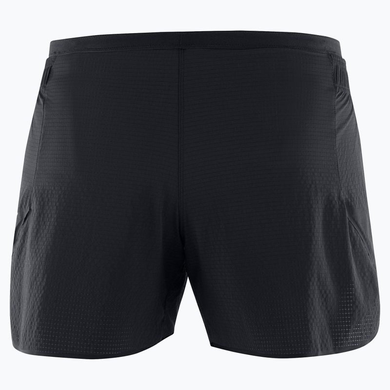 Pantaloni scurți de alergare pentru femei Salomon Sense Aero 5'' deep black / peris 7