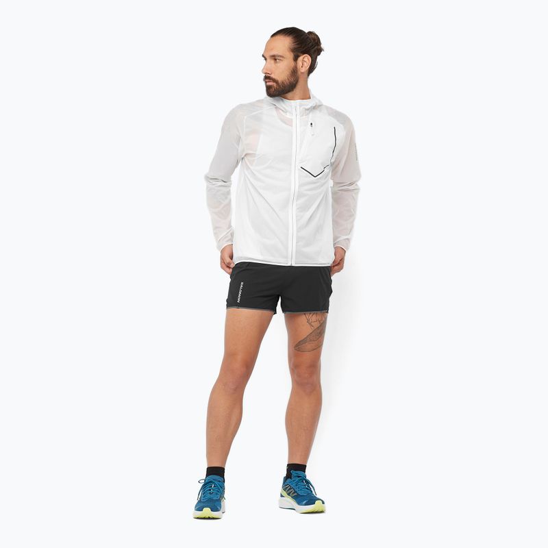 Pantaloni scurți de alergare pentru bărbați Salomon Sense Aero 3" deep black 2