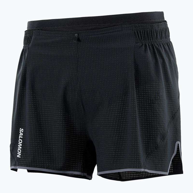 Pantaloni scurți de alergare pentru bărbați Salomon Sense Aero 3" deep black 7