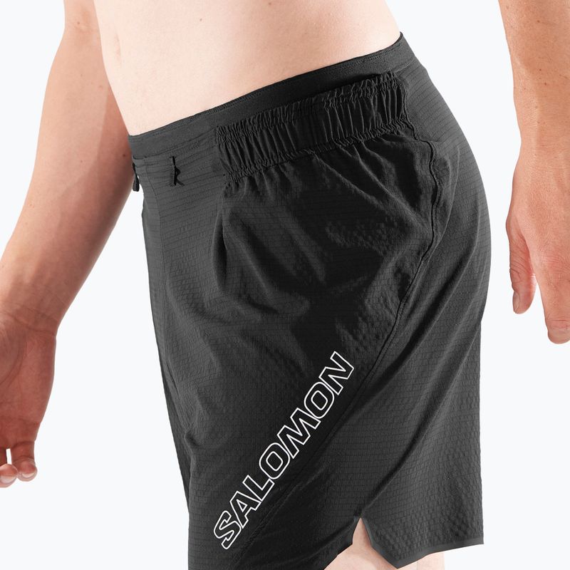 Pantaloni scurți de alergare pentru bărbați Salomon Sense Aero 5" black 4