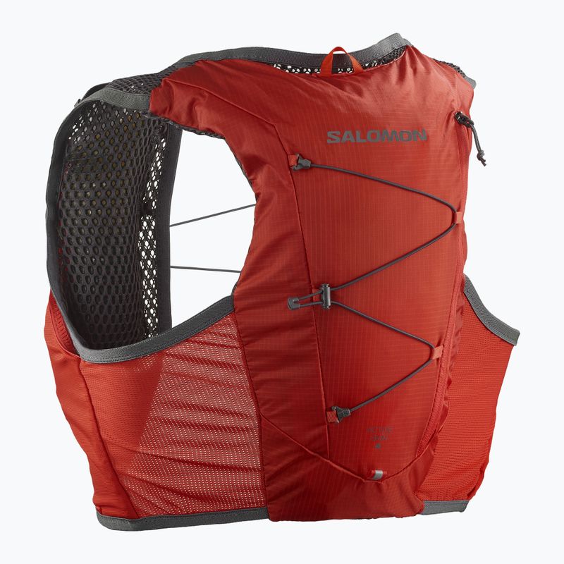 Salomon Active Skin 4 set rucsac de alergare roșu LC1909200 2