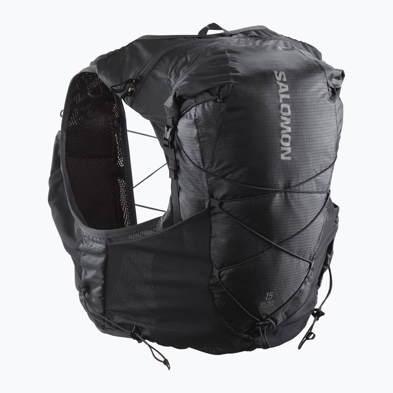 Vestă de alergare Salomon ADV SKIN Cross 15 ebony/alloy 2