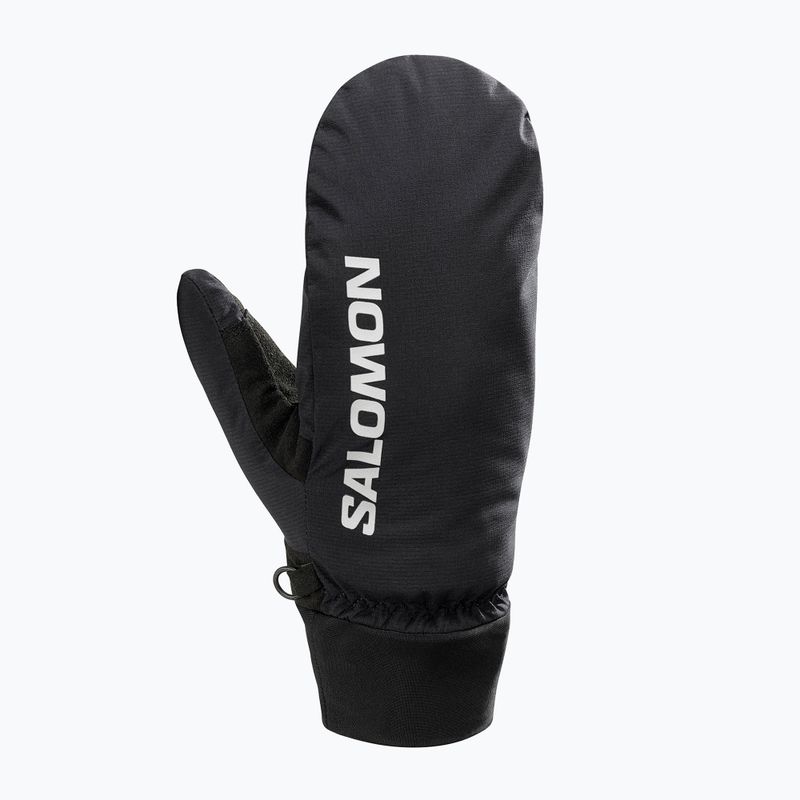 Mănuși Salomon Cross Warm Mitten deep black 2