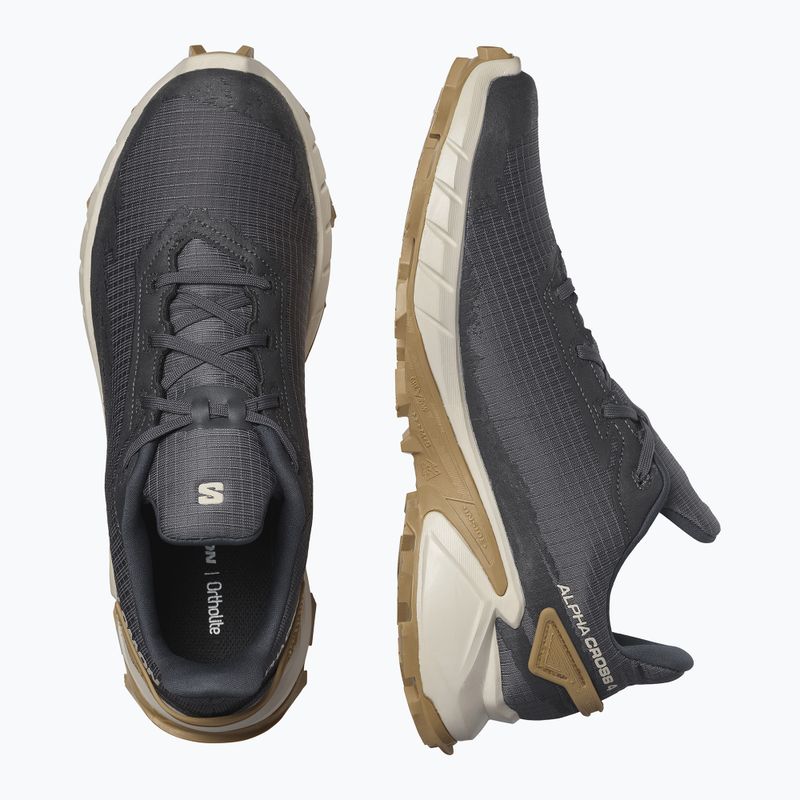 Pantofi de trail pentru bărbați Salomon Alphacross 4 gri L41724100 15