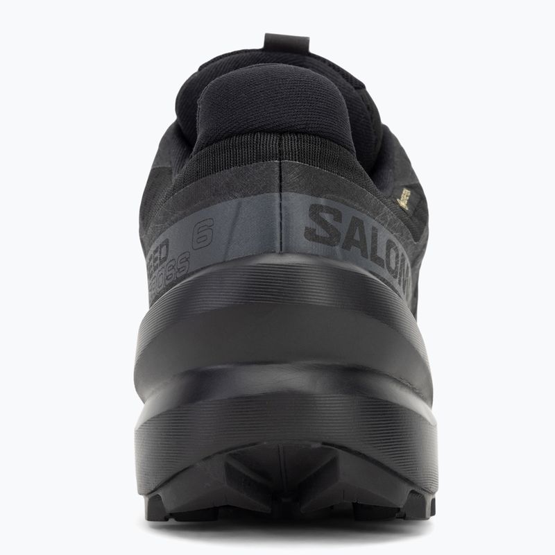 Pantofi de alergare pentru femei Salomon Speedcross 6 GTX negru/negru/fan 11