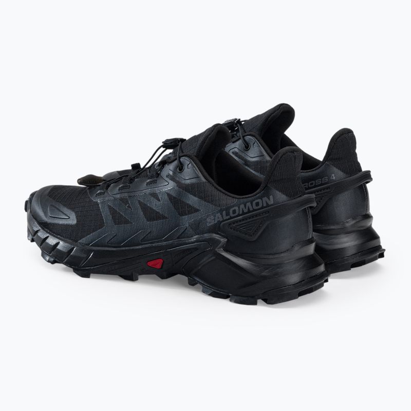 Salomon Supercross 4 pantofi de alergare pentru bărbați negru L41736200 4