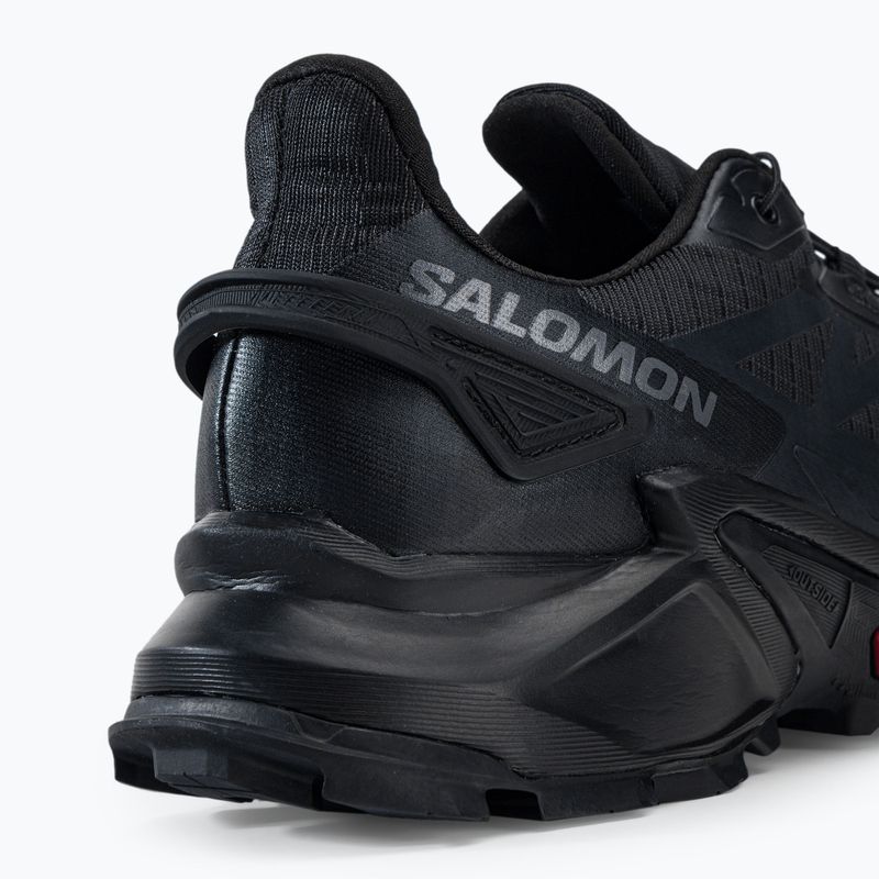 Salomon Supercross 4 pantofi de alergare pentru bărbați negru L41736200 9