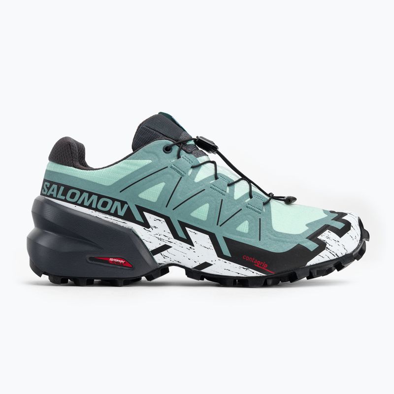 Încălțăminte de alergat pentru femei Salomon Speedrcross 6 verde L41743100 2