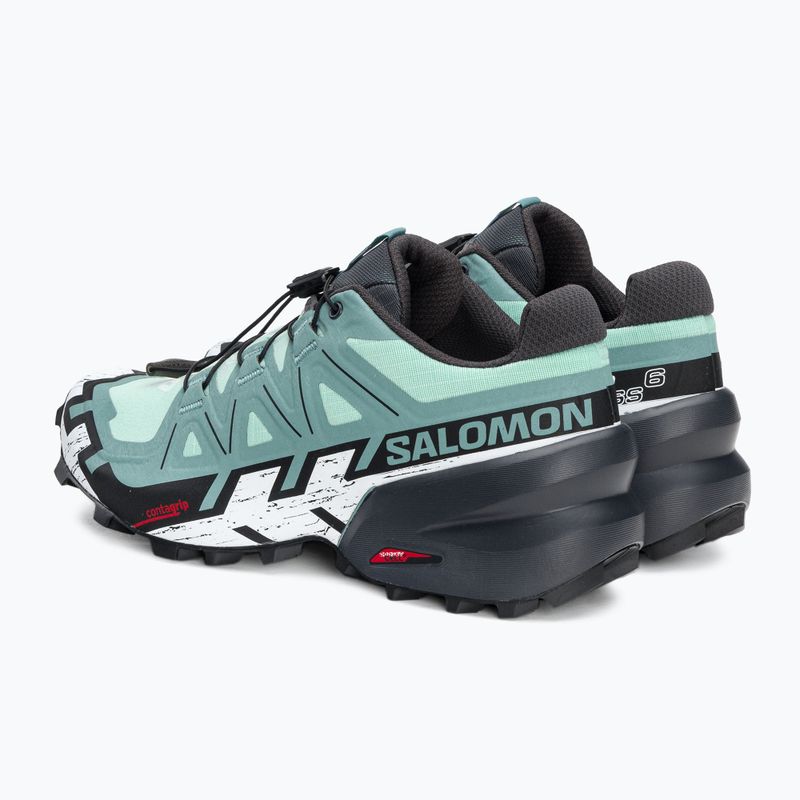 Încălțăminte de alergat pentru femei Salomon Speedrcross 6 verde L41743100 5