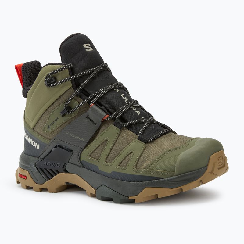 Încălțăminte de trekking pentru bărbați Salomon X Ultra 4 MID GTX deep lichen green/peat/kelp