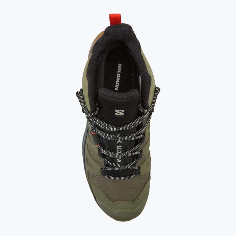 Încălțăminte de trekking pentru bărbați Salomon X Ultra 4 MID GTX deep lichen green/peat/kelp 5