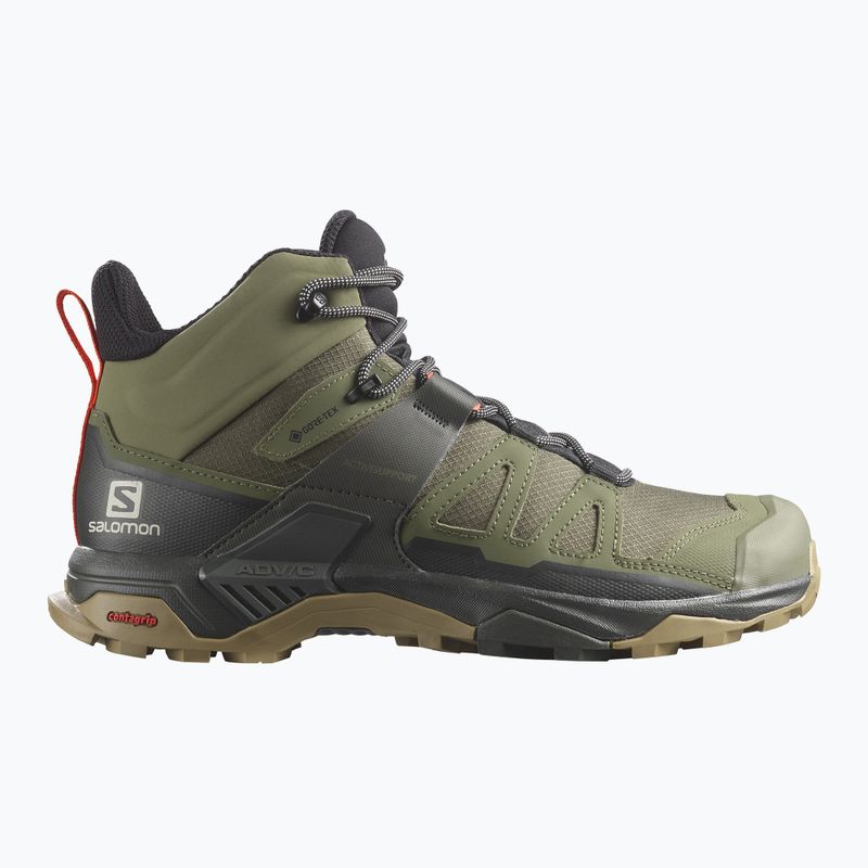 Încălțăminte de trekking pentru bărbați Salomon X Ultra 4 MID GTX deep lichen green/peat/kelp 9