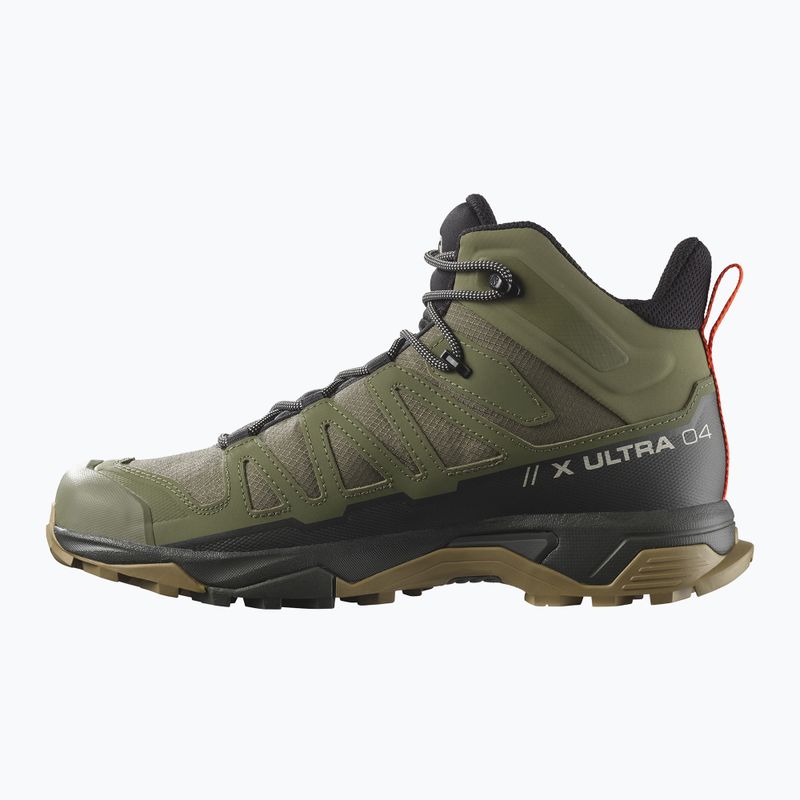 Încălțăminte de trekking pentru bărbați Salomon X Ultra 4 MID GTX deep lichen green/peat/kelp 10