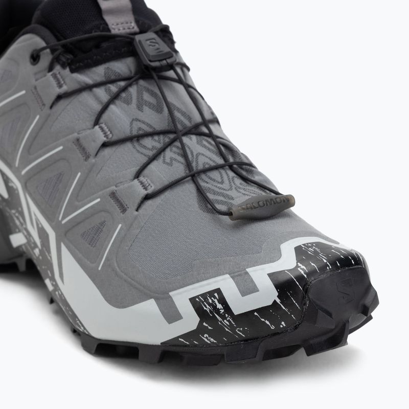 Pantofi de alergare bărbați Salomon Speedcross 6 Wide quiet shade/black/pearl blue 7