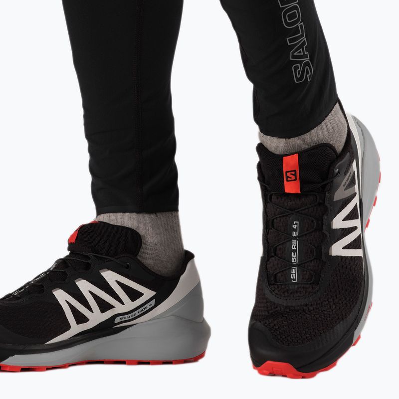 Salomon Sense Ride 4 pantofi de alergare pentru bărbați negru L41726600 4