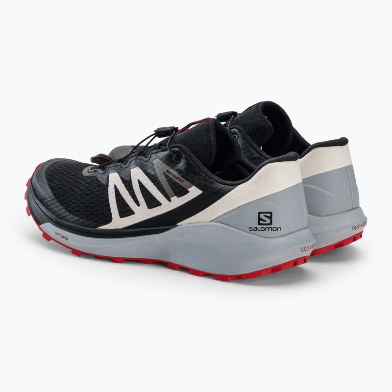 Salomon Sense Ride 4 pantofi de alergare pentru bărbați negru L41726600 3