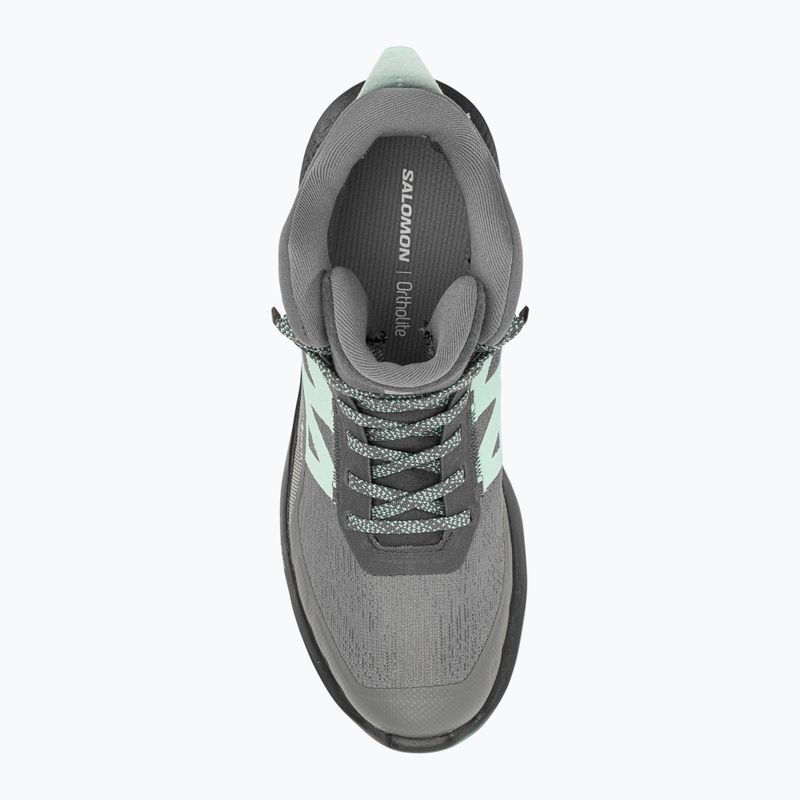 Salomon Outpulse Mid GTX cizme de trekking pentru femei ebony/qush/ebony 6