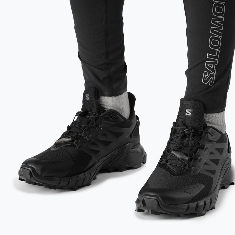 Salomon Supercross 4 GTX pantofi de alergare pentru bărbați negru L41731600 3